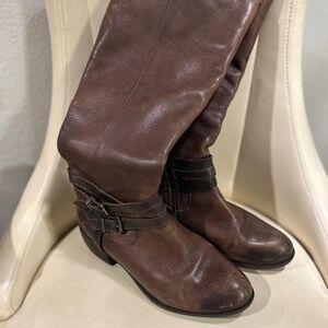 Brown Leather Boots!